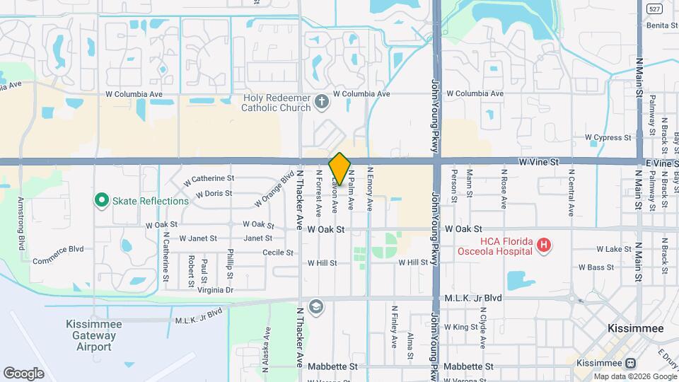 1203 N Lavon Ave Map and Location Details