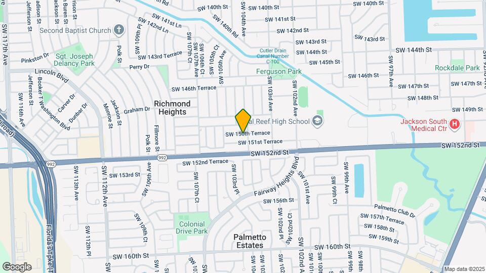 10410 SW 150th Terrace Map and Location Details
