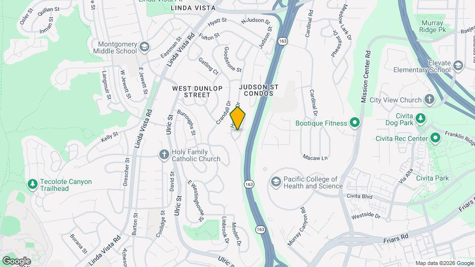 2054 Judson St Map and Location Details