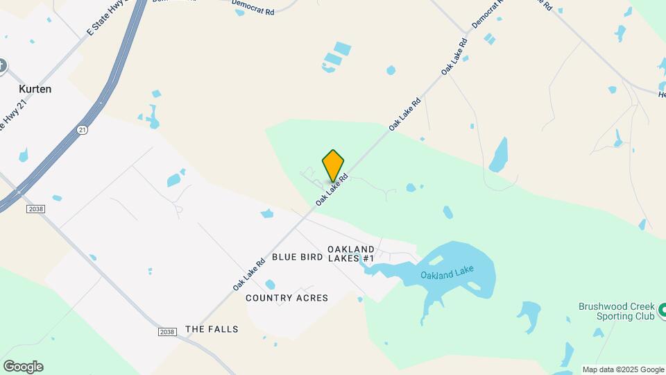 11353 Oak Lake Rd Map and Location Details
