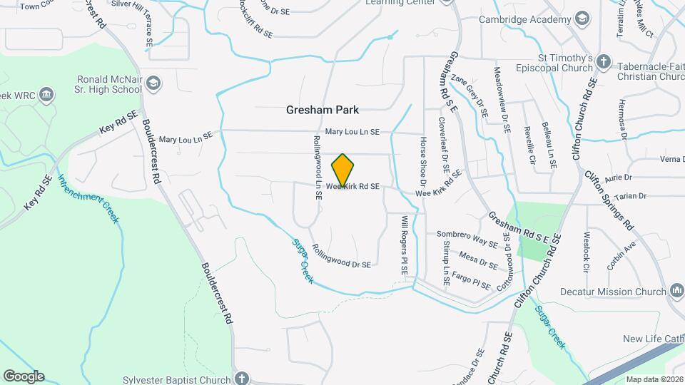 1843 Wee Kirk Rd SE Map and Location Details