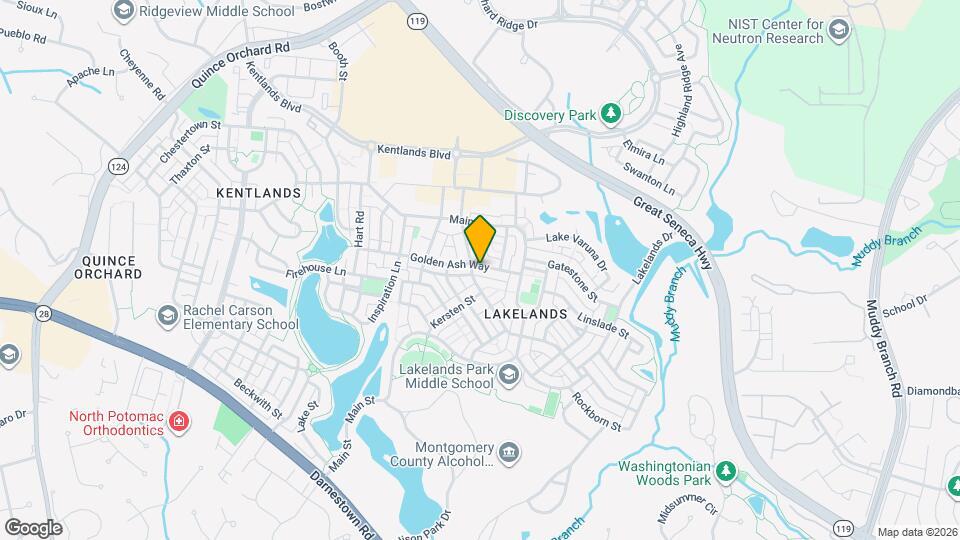 52 Golden Ash Way Map and Location Details