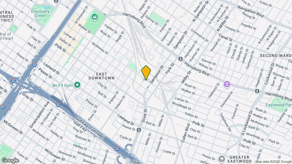 3306 McKinney St Map and Location Details