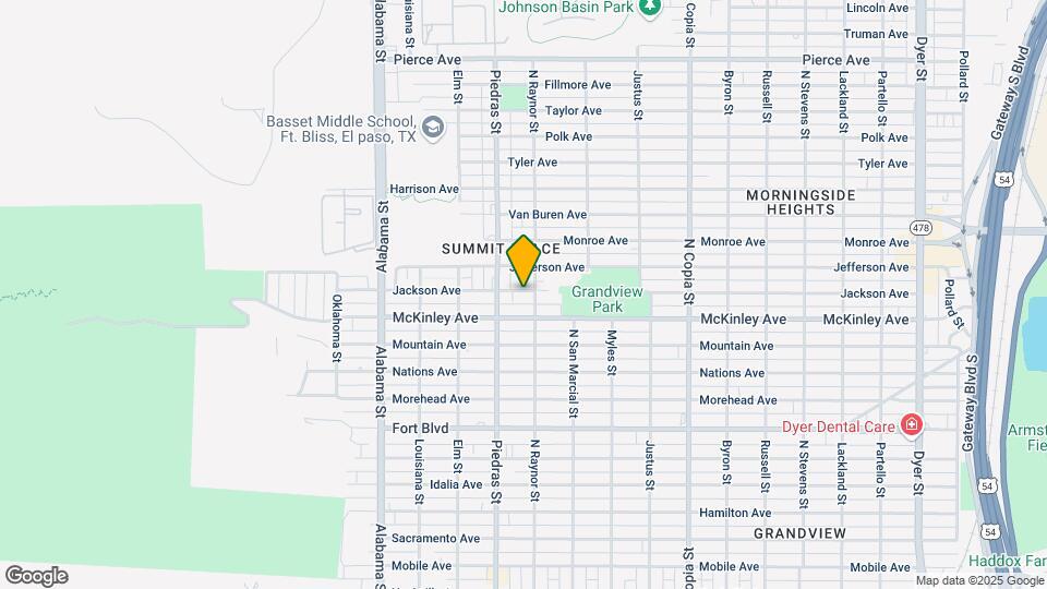 Grandview Apartments Mapa y Detalles de la Ubicación