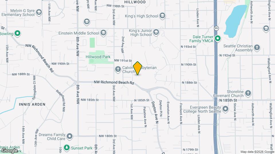 18822 1st Ave NW Map and Location Details