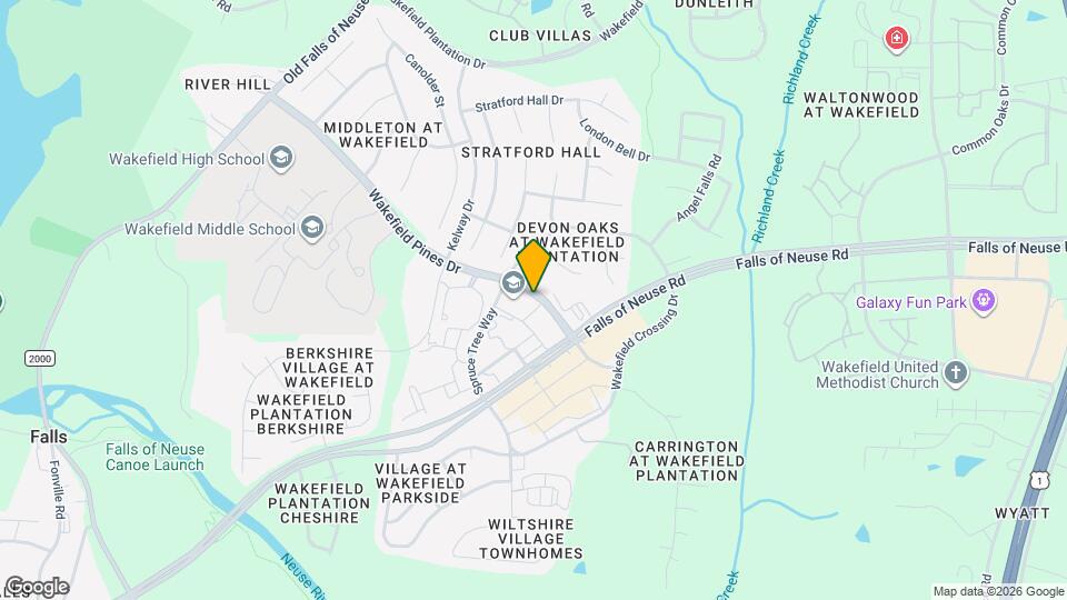 2730 Wakefield Pines Dr Map and Location Details