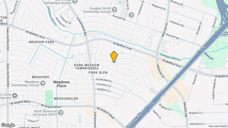 11406 Montverde Ln Map and Location Details