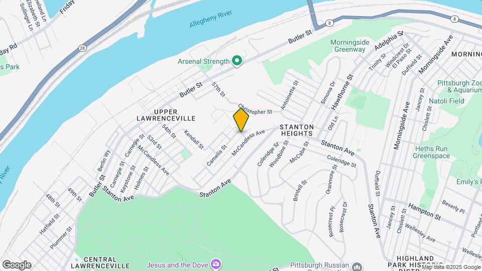 906 56th St Map and Location Details