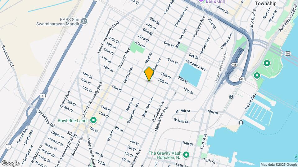 1618 Bergenline Ave Map and Location Details