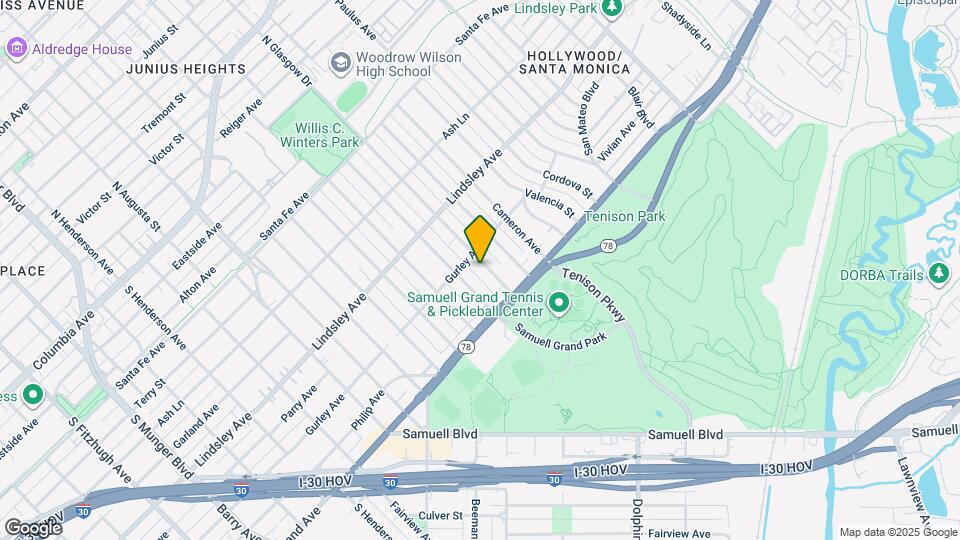 1013 S Glasgow Dr, Unit C Map and Location Details