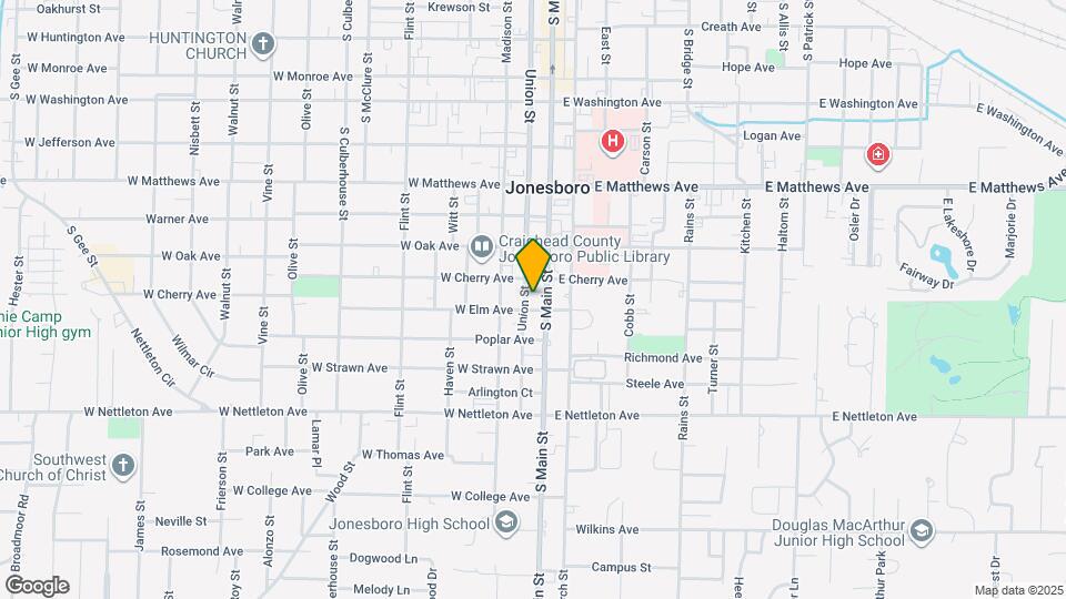 1114 Union St Map and Location Details