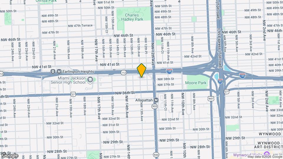 1293 NW 38th St Map and Location Details