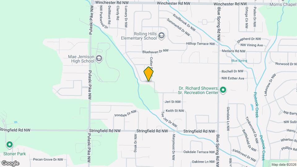 4708 Lumary Dr NW Map and Location Details