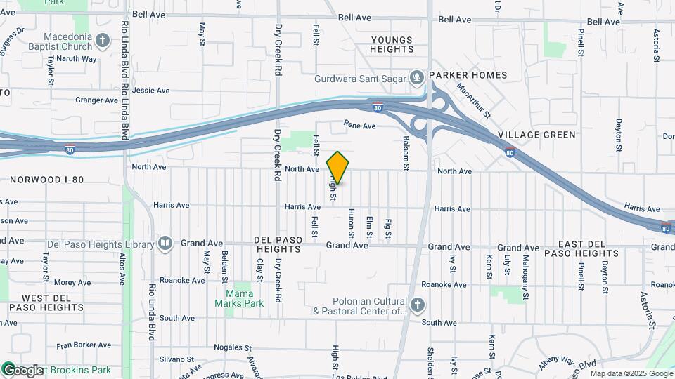 3920 High St Map and Location Details