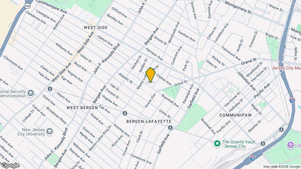 538 Bramhall Ave Map and Location Details