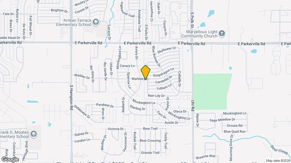 1205 Beeblossom Dr Map and Location Details