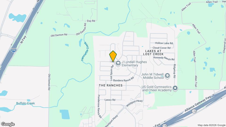 3516 Caprock Ranch Rd Mapa y Detalles de la Ubicación