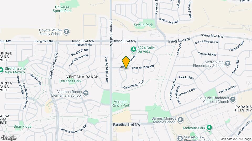 10324 Calle Hermosa Pl NW Map and Location Details
