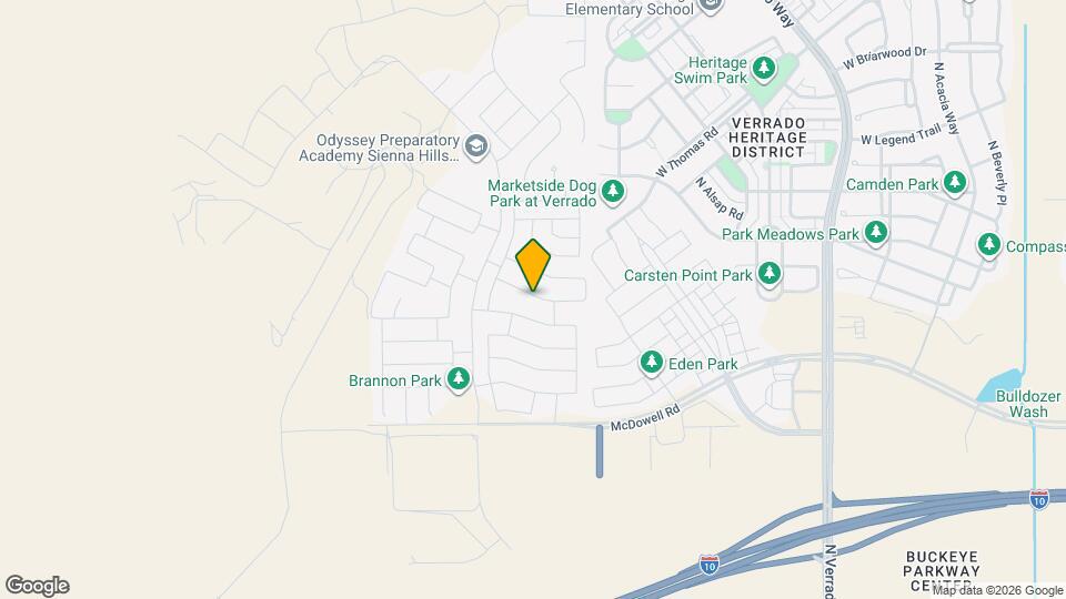 21195 W Palm Ln, Unit 2101 Map and Location Details