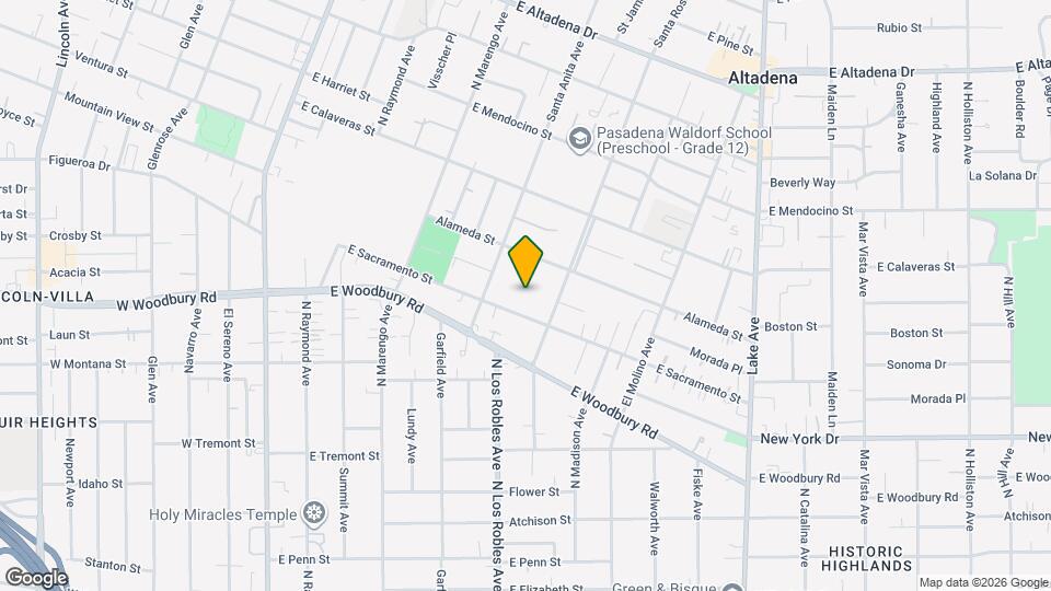467 E Sacramento St Map and Location Details