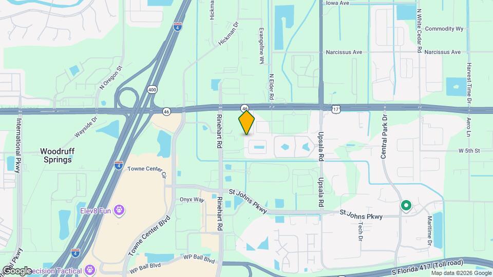 3520 San Jacinto Cir Map and Location Details