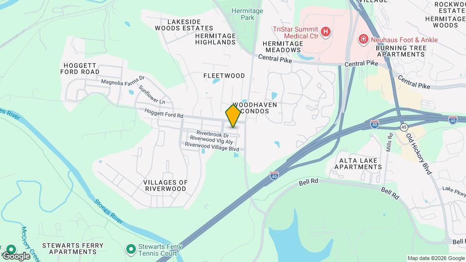 1431 Riverbrook Dr Map and Location Details