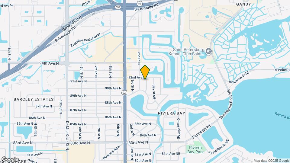 9046 1st St N Map and Location Details