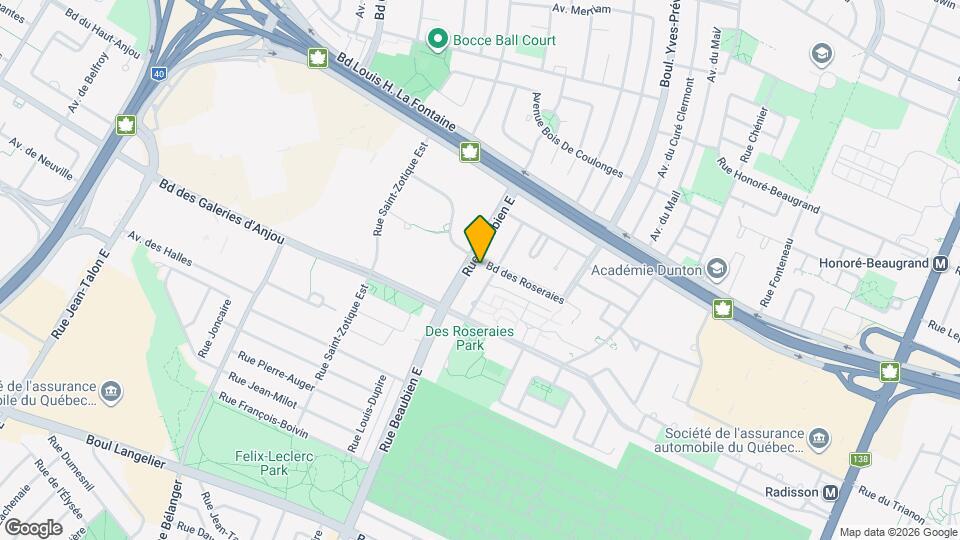 6700 des Roseraies Map and Location Details