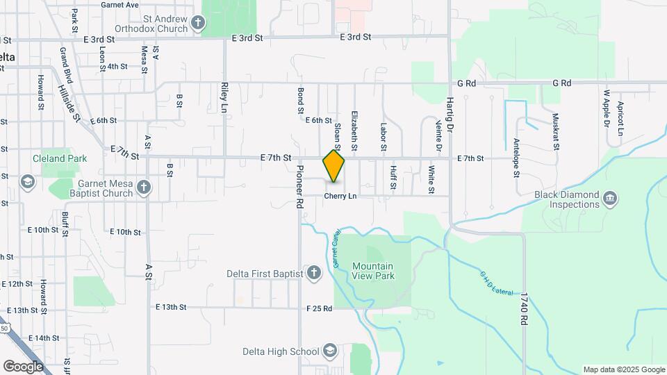 1427 Rainier Ln Map and Location Details