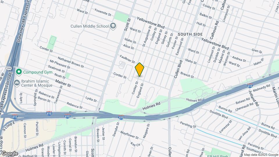 4107 Dreyfus St Map and Location Details