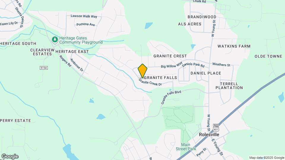 464 Granite Creek Dr Map and Location Details