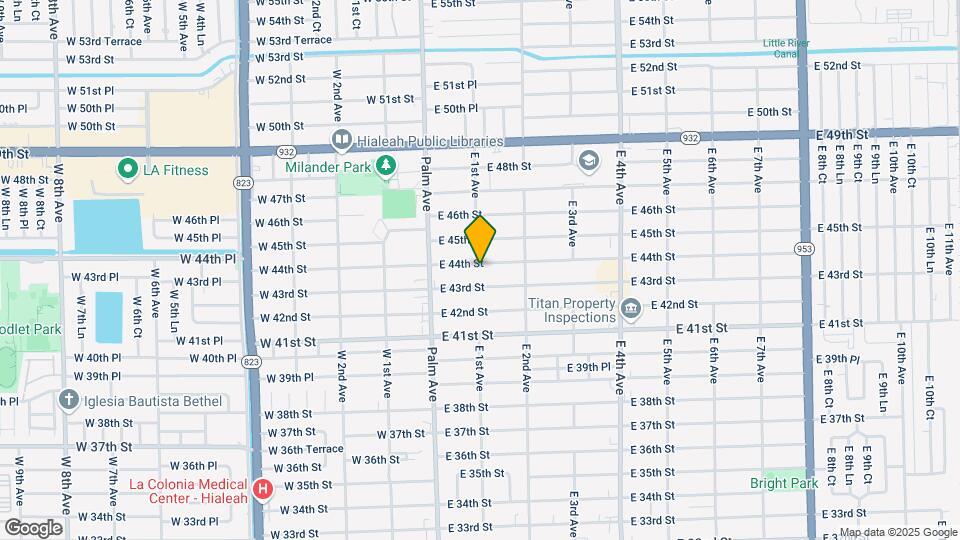 110 E 44th St Map and Location Details