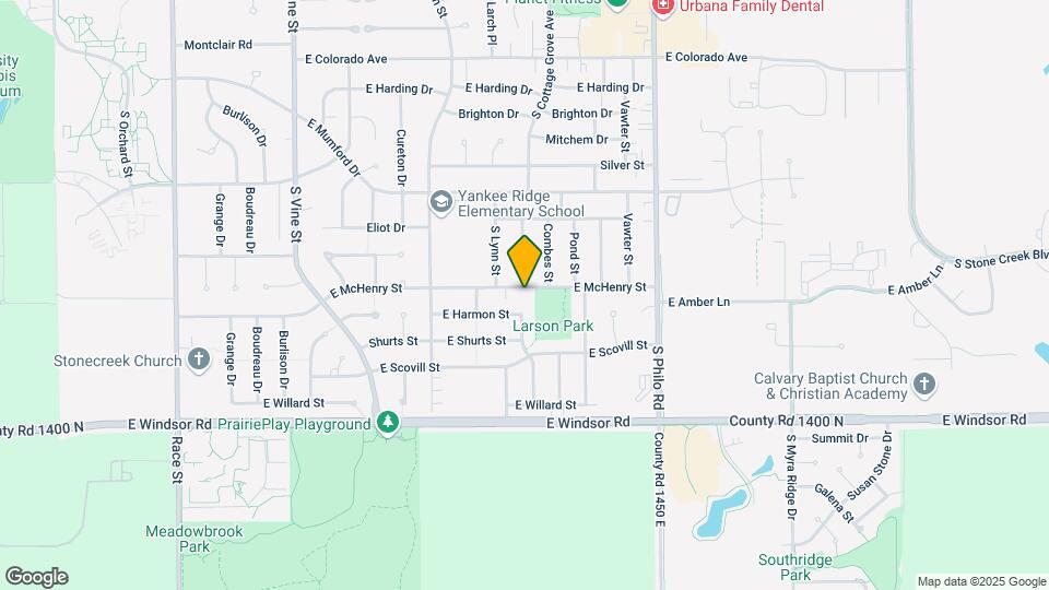 1003 E McHenry St Map and Location Details