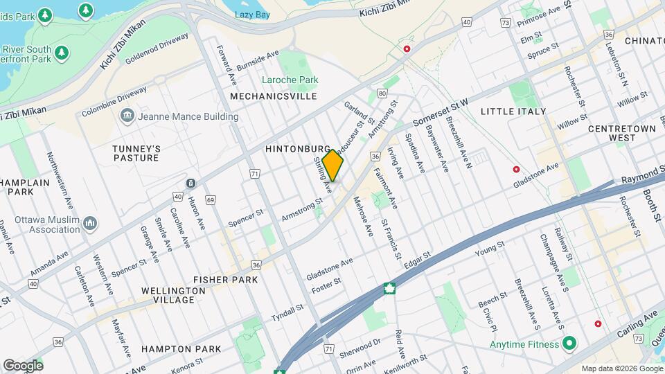 103B Stirling Ave Map and Location Details