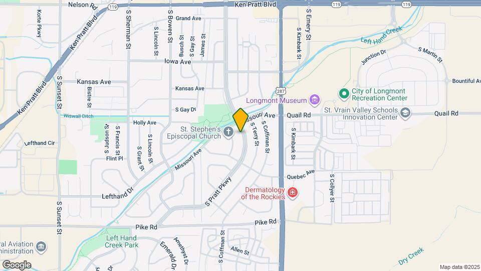 1227 S Pratt Pkwy Map and Location Details