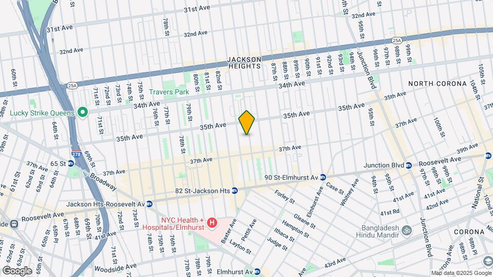 3534 84th St Map and Location Details