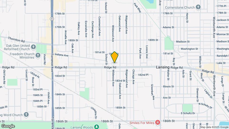 2838 Ridge Rd, Unit 2 Map and Location Details