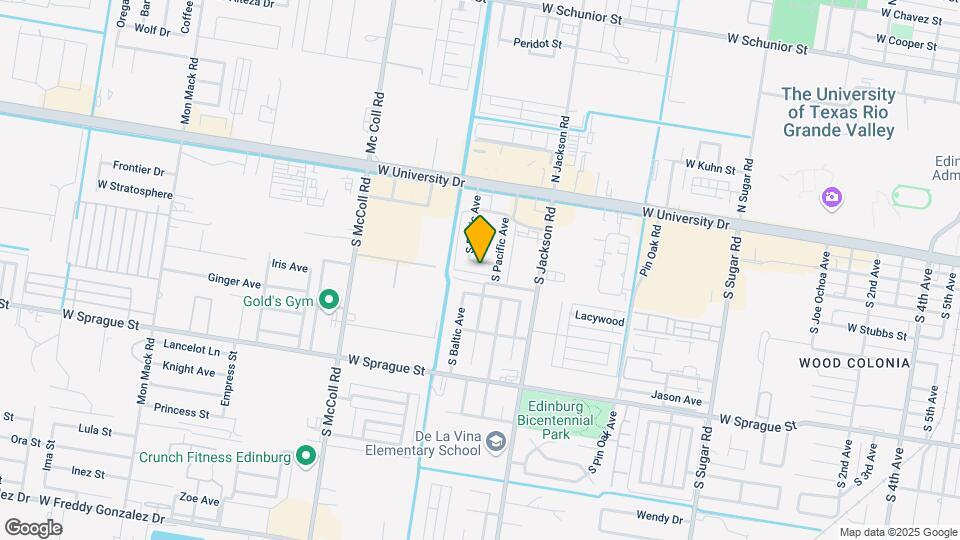 2314 W Stubbs St Map and Location Details