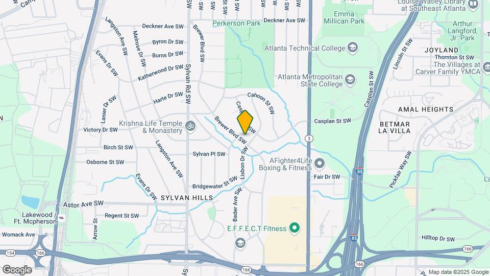 1780 Brewer Blvd SW Mapa y Detalles de la Ubicación