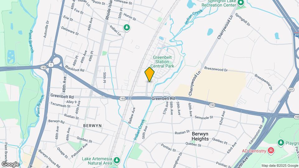 8017 Greenbelt Station Pkwy Map and Location Details