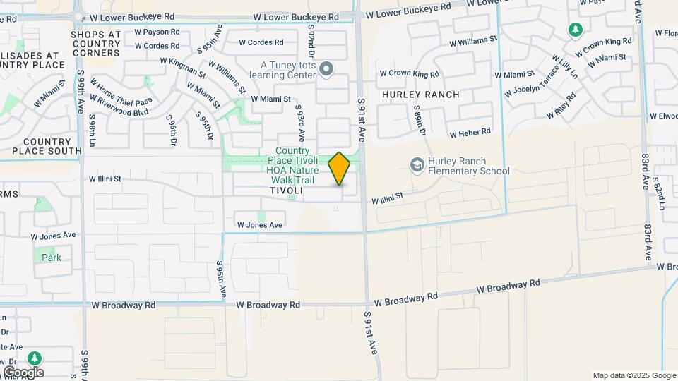 9125 W Raymond St Mapa y Detalles de la Ubicación