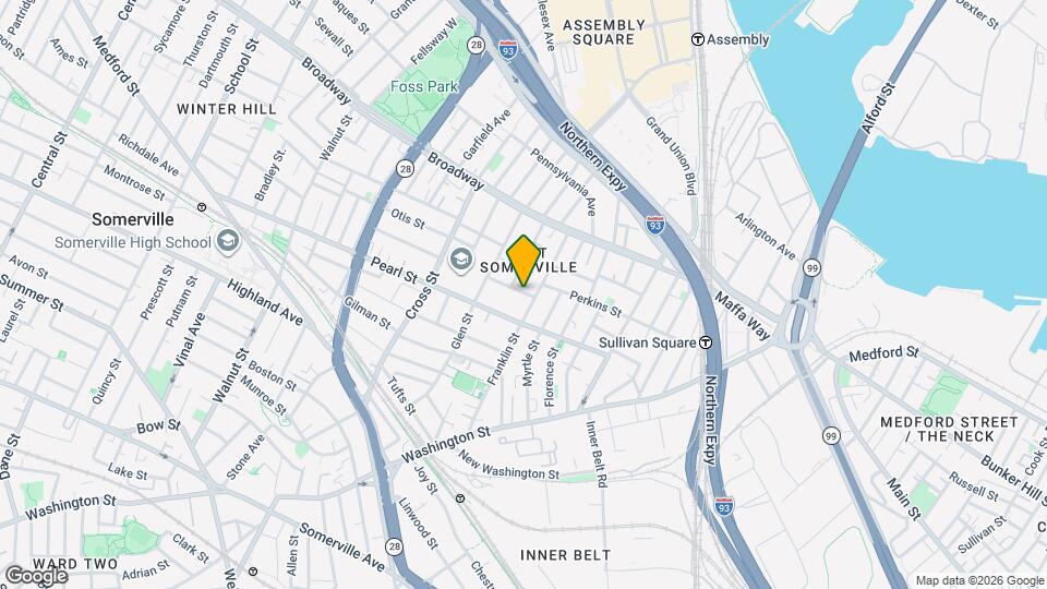 6 Webster St Map and Location Details