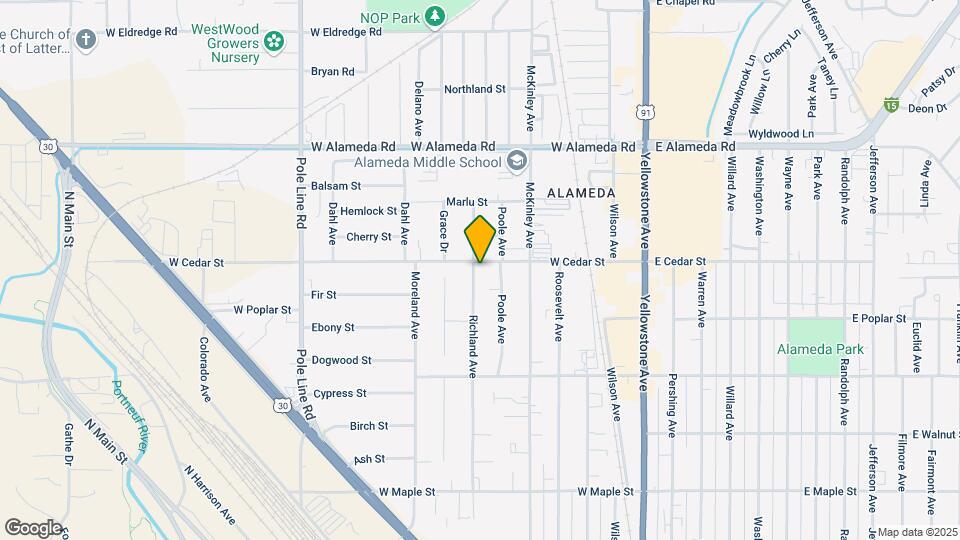 690 Richland Ave Map and Location Details
