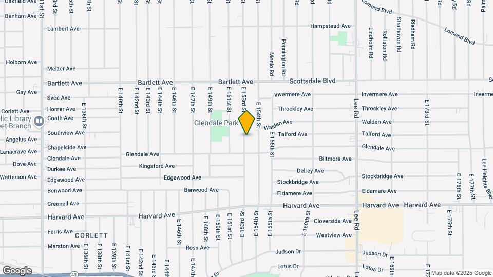 3877 E 153rd St Map and Location Details
