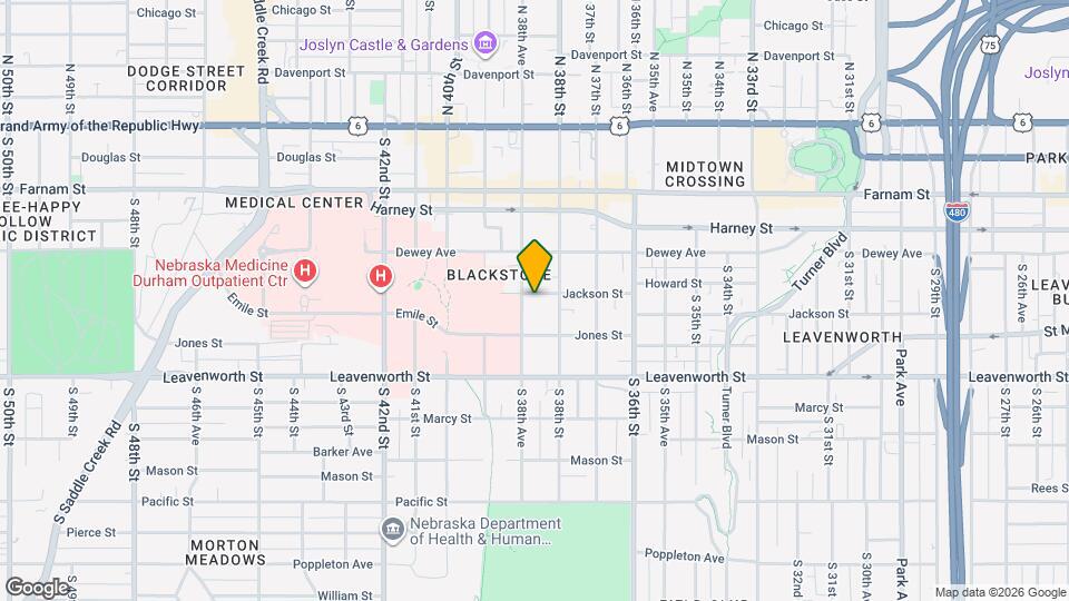 601 S 38th Ave Map and Location Details