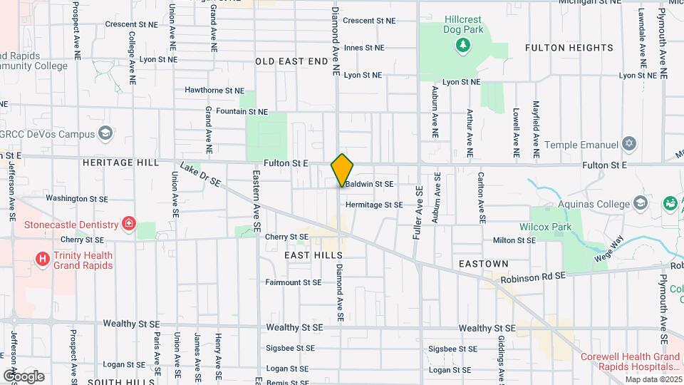 104 Diamond Ave SE-Unit -1 Map and Location Details