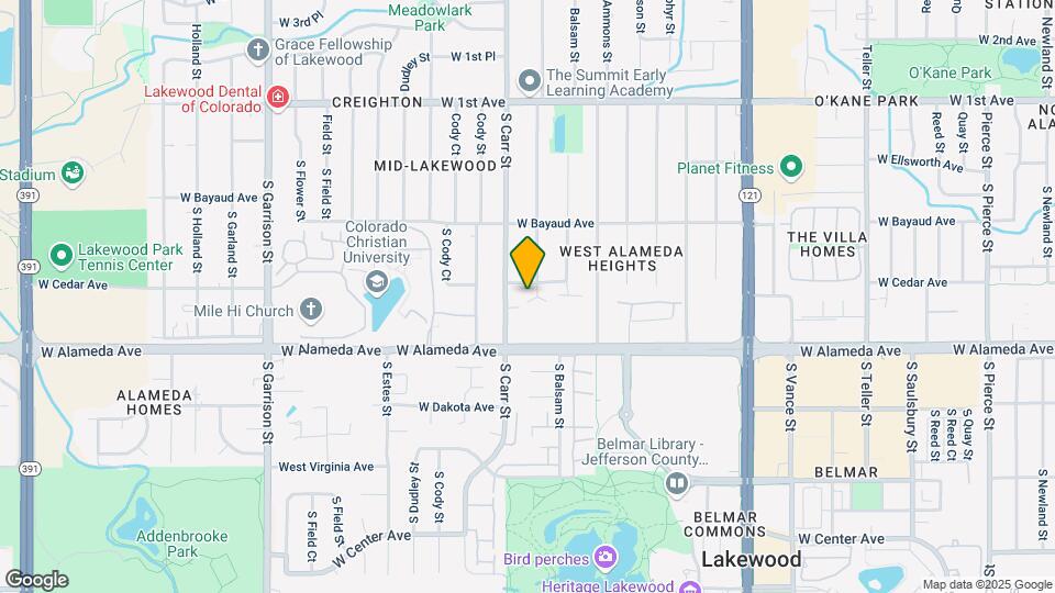 211 S Brentwood St Map and Location Details