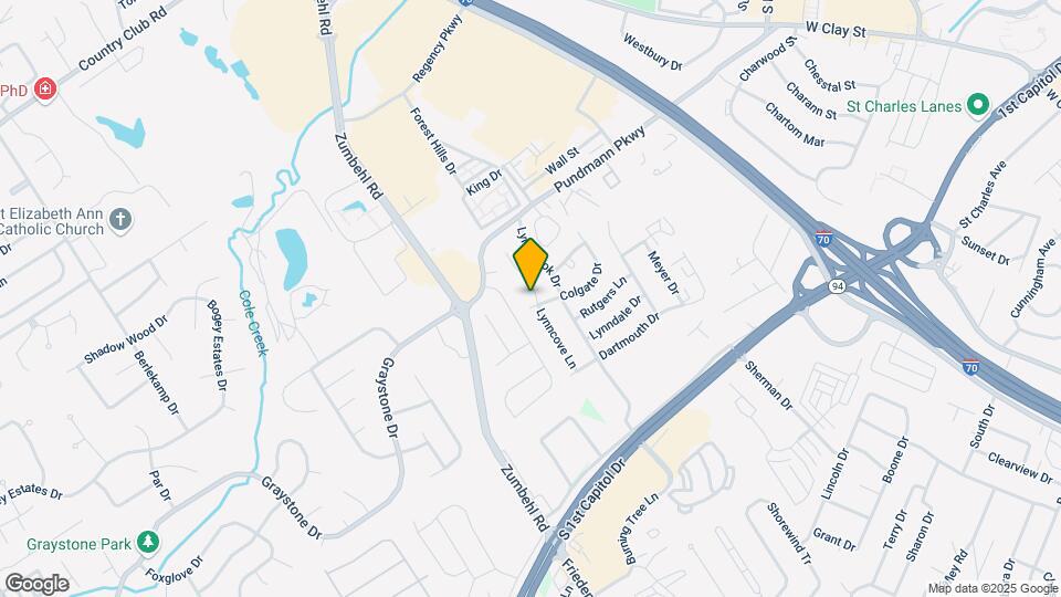 1723 Lynncove Ln Map and Location Details