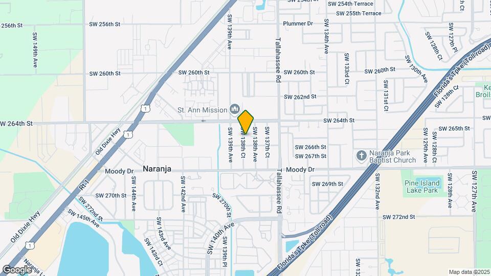 26517 SW 138th Ct Map and Location Details