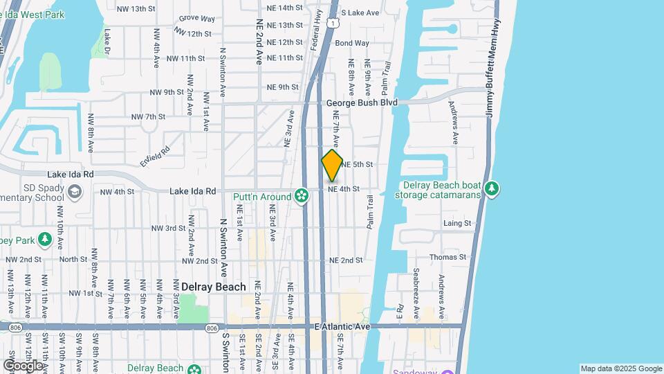 613 NE 4th St Map and Location Details